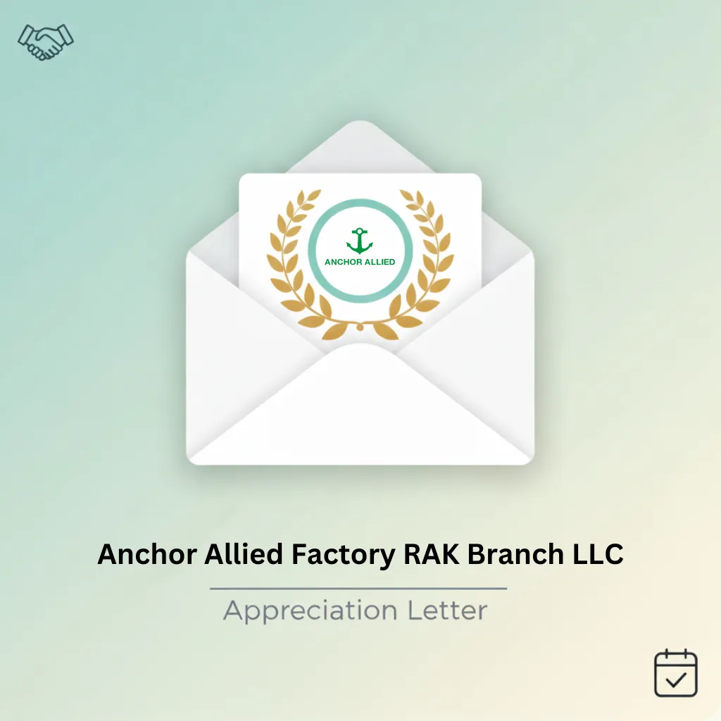 Anchor Allied Factory RAK Branch LLC Logo