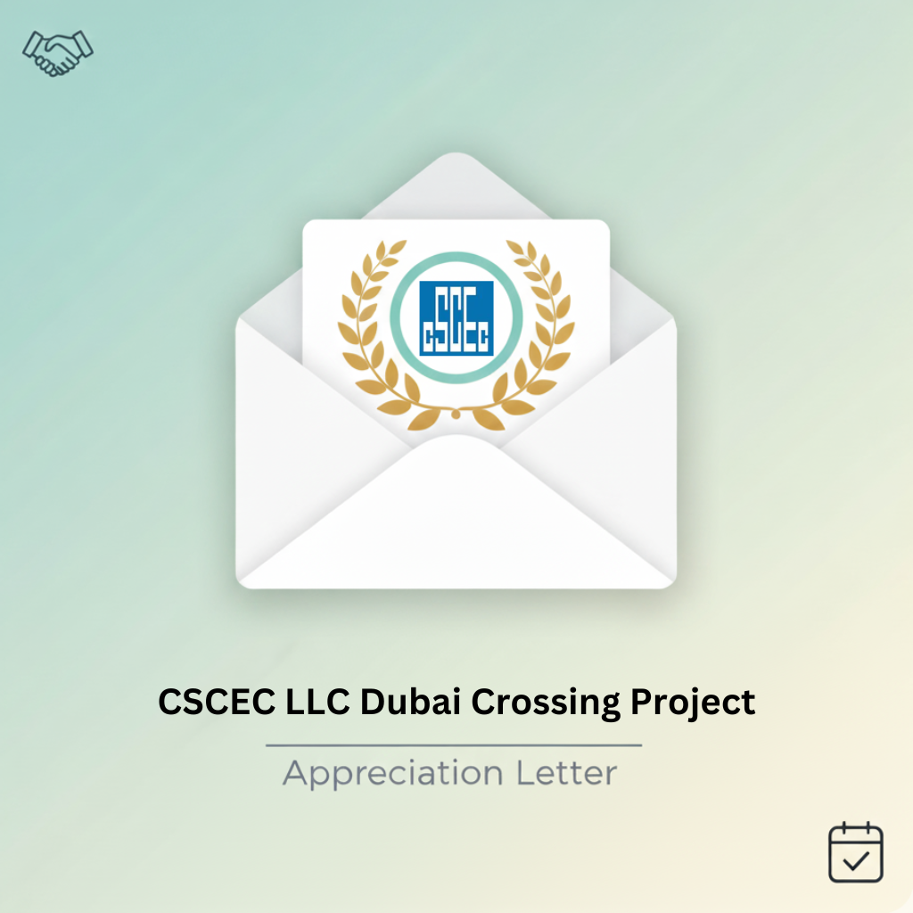 CSCEC LLC Dubai Crossing Project