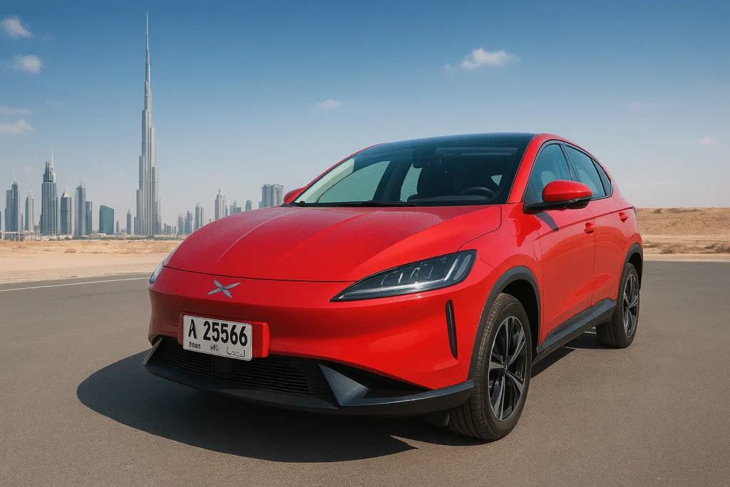 Chinese EVs in Dubai