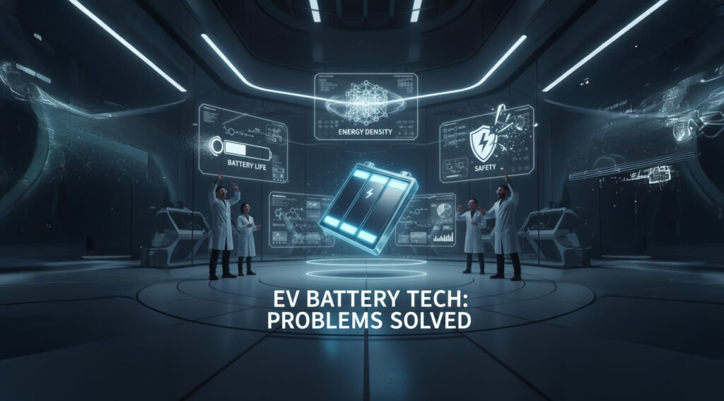 The only historical issues with Electric Vehicles—battery life, energy density, and safety—are rapidly being solved