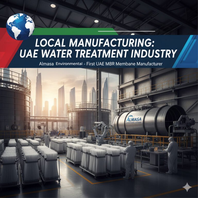 Local manufacturing water treatment UAE facility