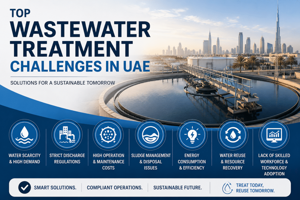 wastewater treatment challenges in UAE