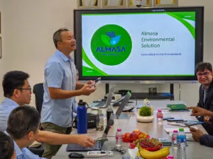 Almasa presentation to the Department of Energy Abu Dhabi delegation