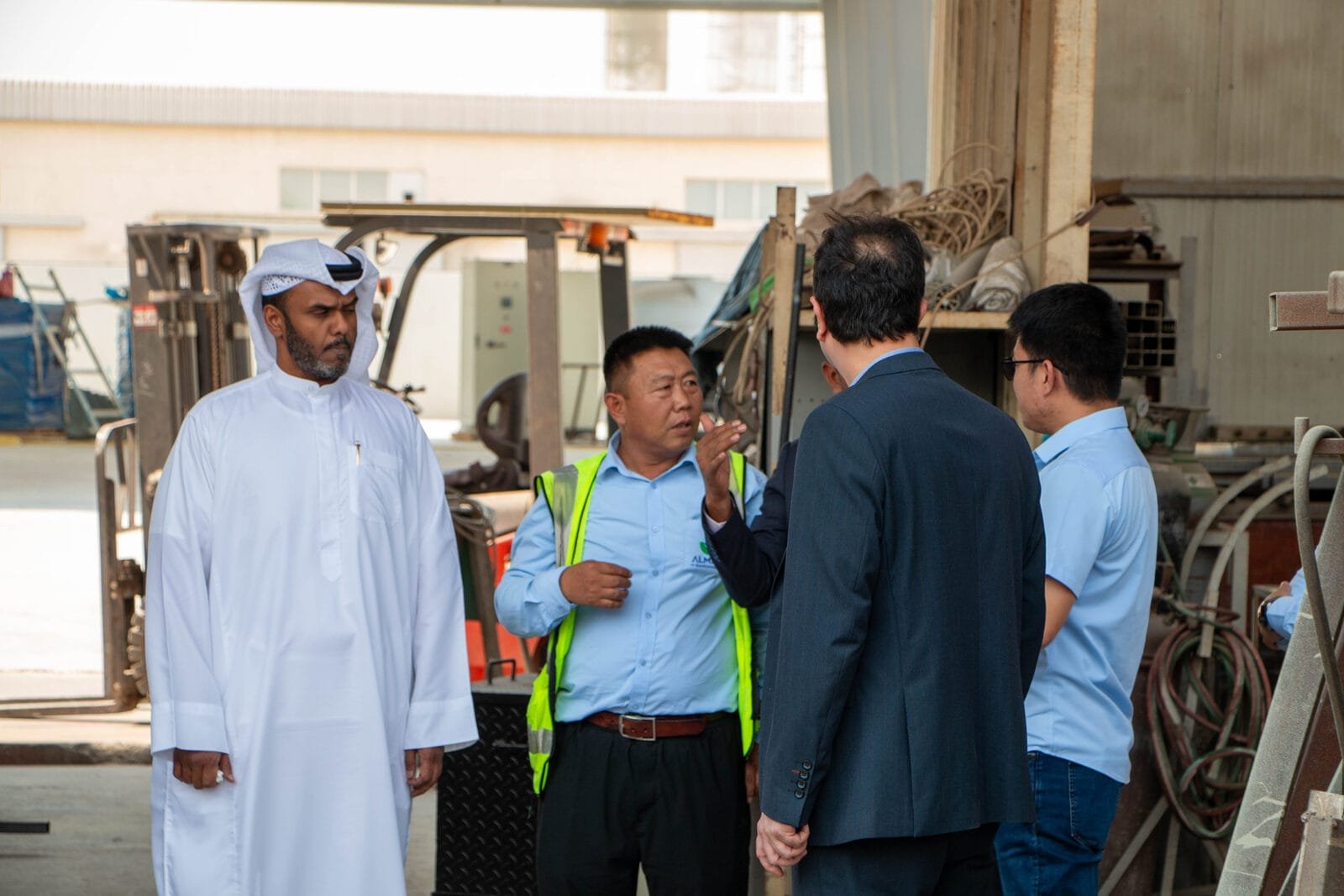 Discussion in the Almasa workshop